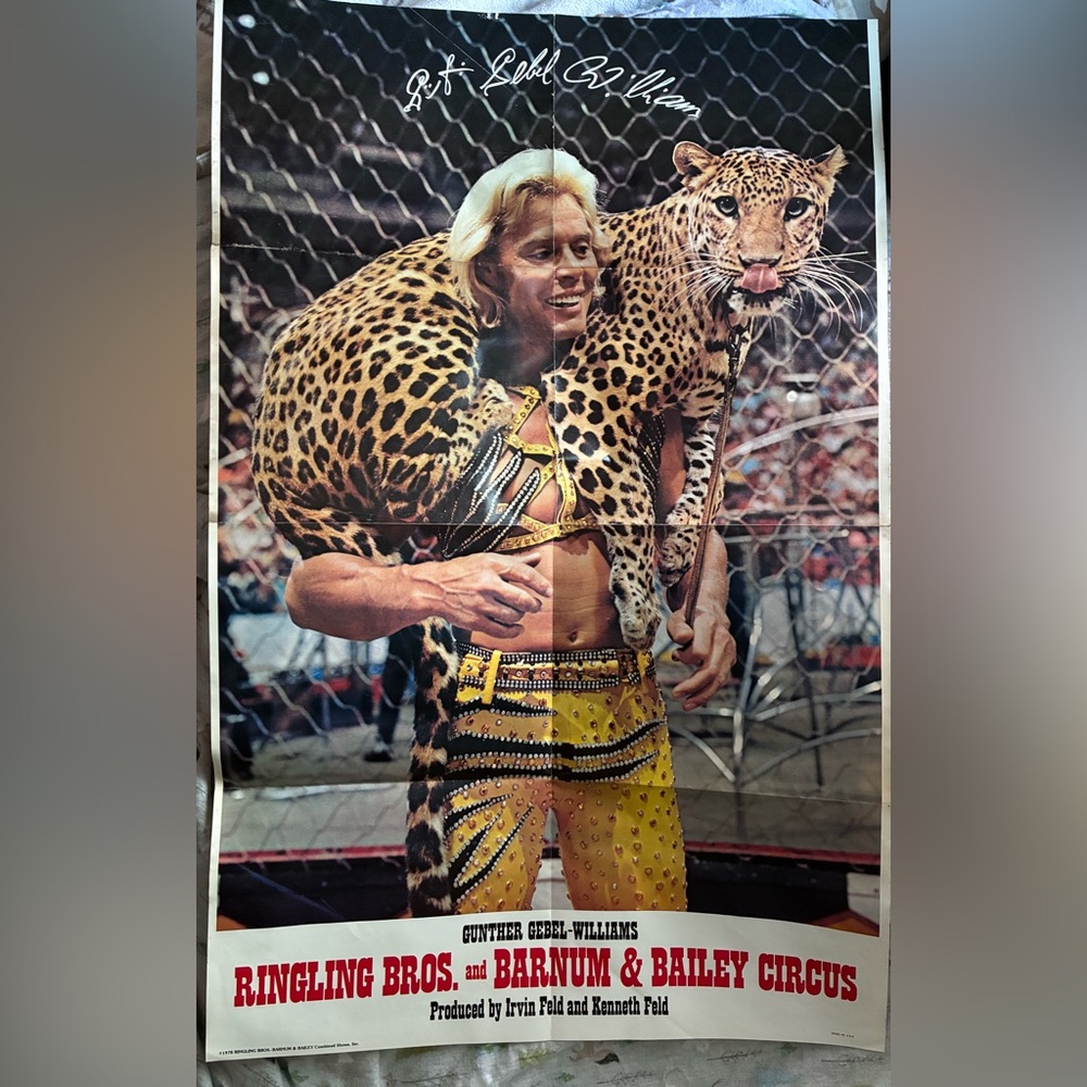 1978 Vintage Ringling Brothers poster
